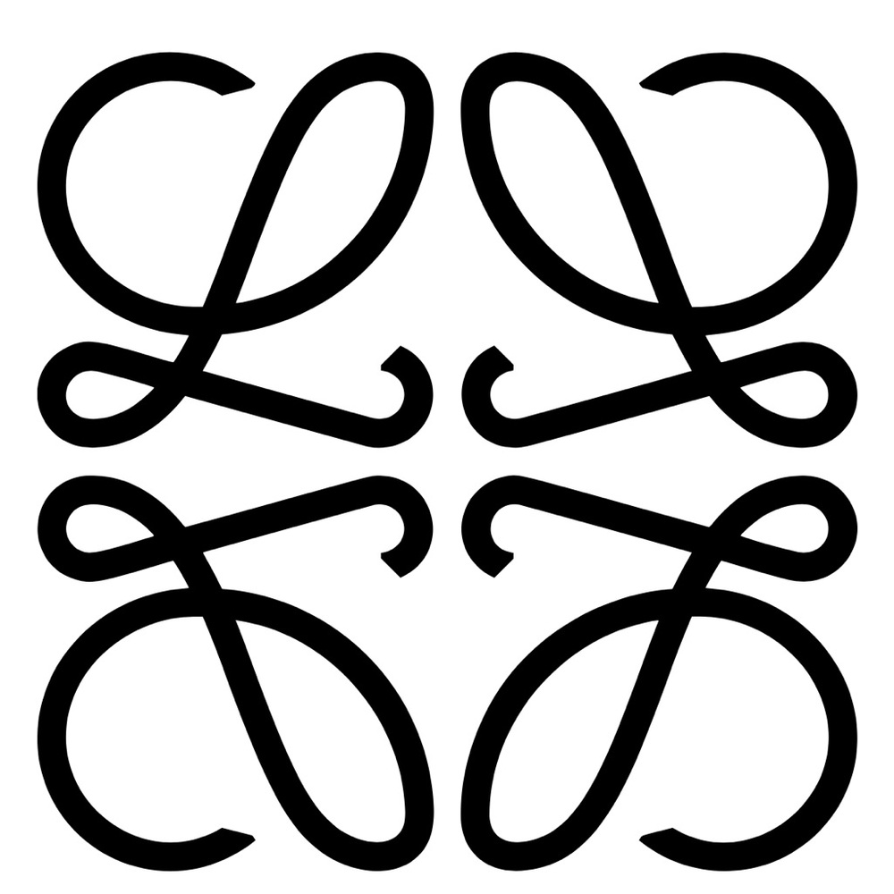 Loewe Anagram Wallet Vintage Black Crosshatch Leather Bifold Coin Pouch LVMH - Picture 11 of 12